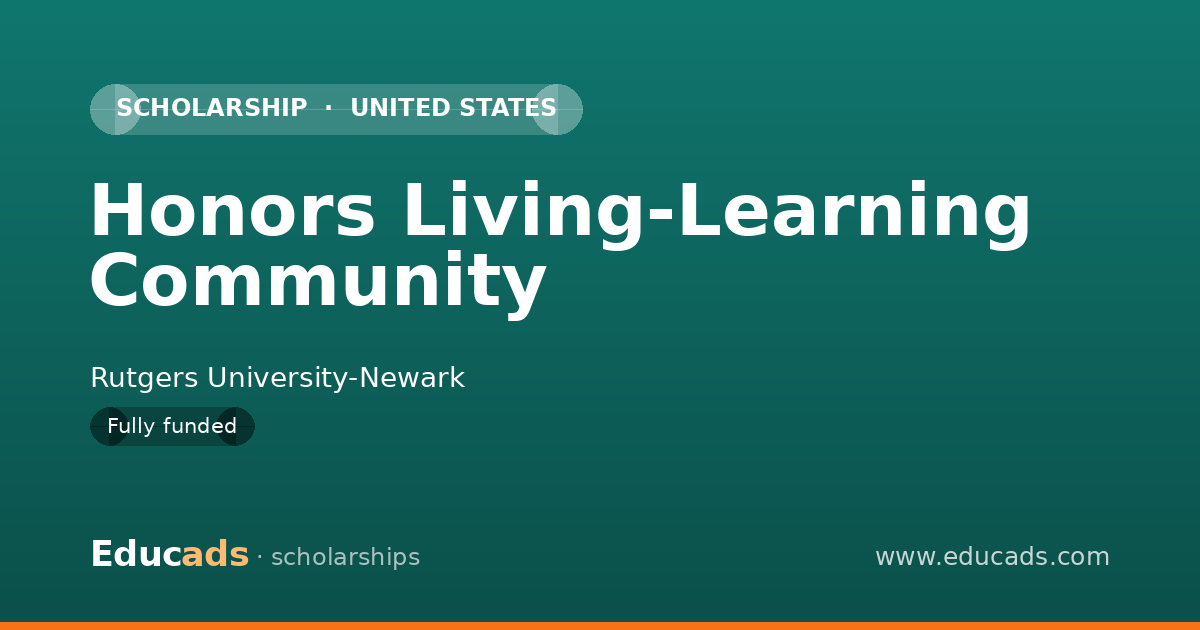 Honors Living-Learning Community scholarship