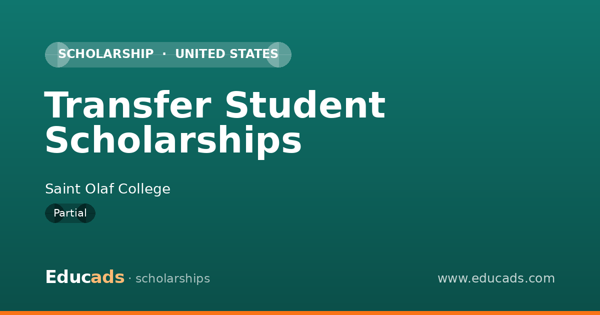 Transfer Student Scholarships scholarship