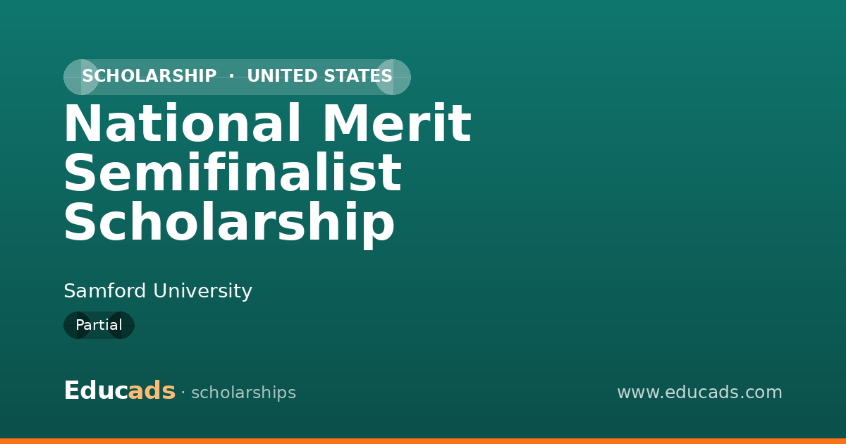 National Merit Semifinalist Scholarship scholarship