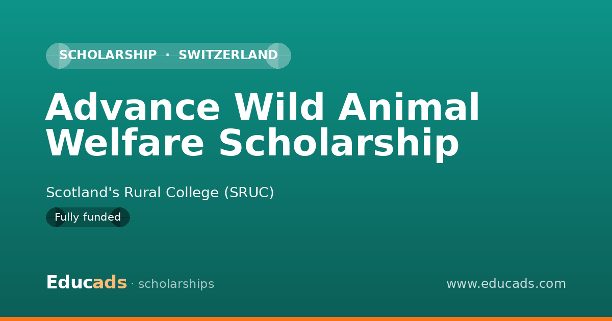 Advance Wild Animal Welfare Scholarship scholarship