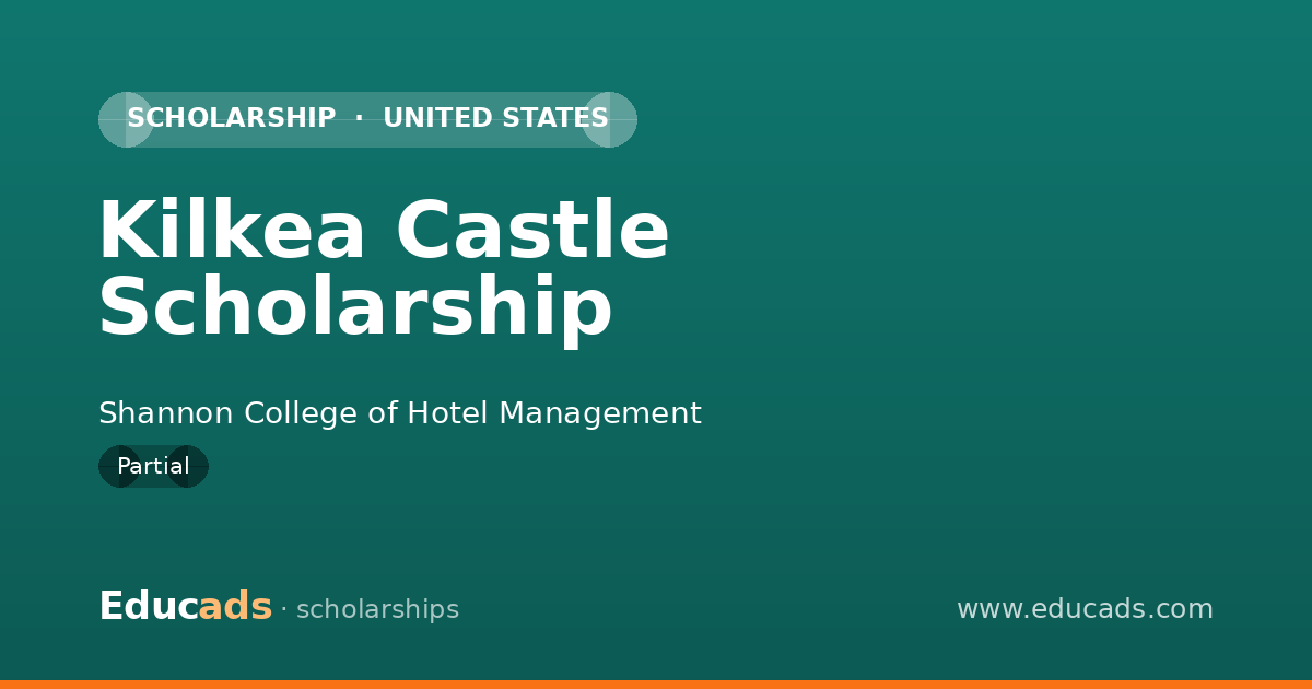 Kilkea Castle Scholarship scholarship