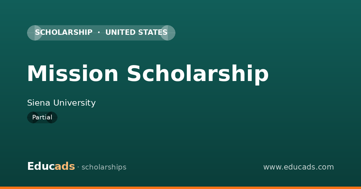 Mission Scholarship scholarship