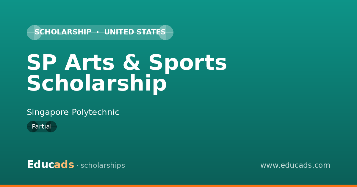 SP Arts & Sports Scholarship scholarship