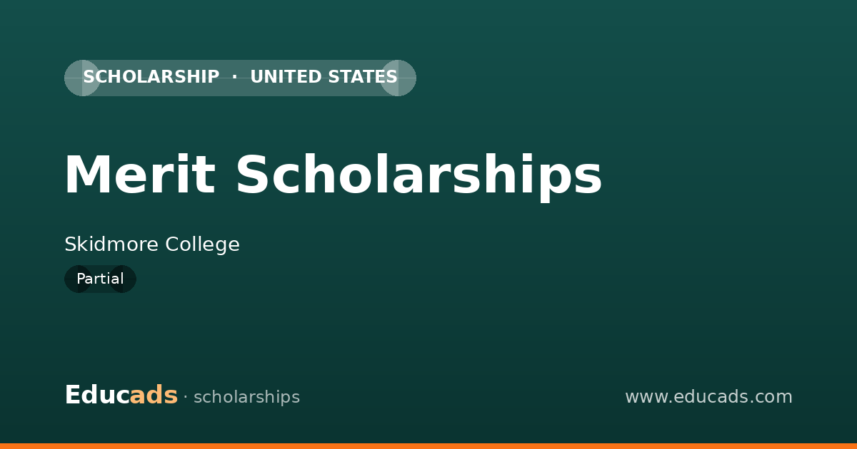 Merit Scholarships scholarship
