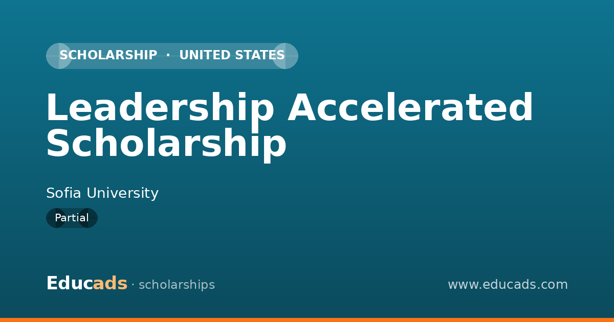 Leadership Accelerated Scholarship scholarship