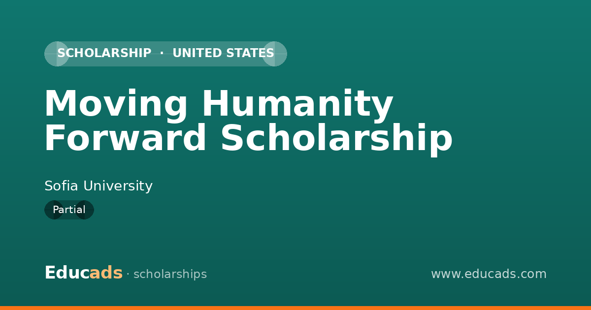 Moving Humanity Forward Scholarship scholarship