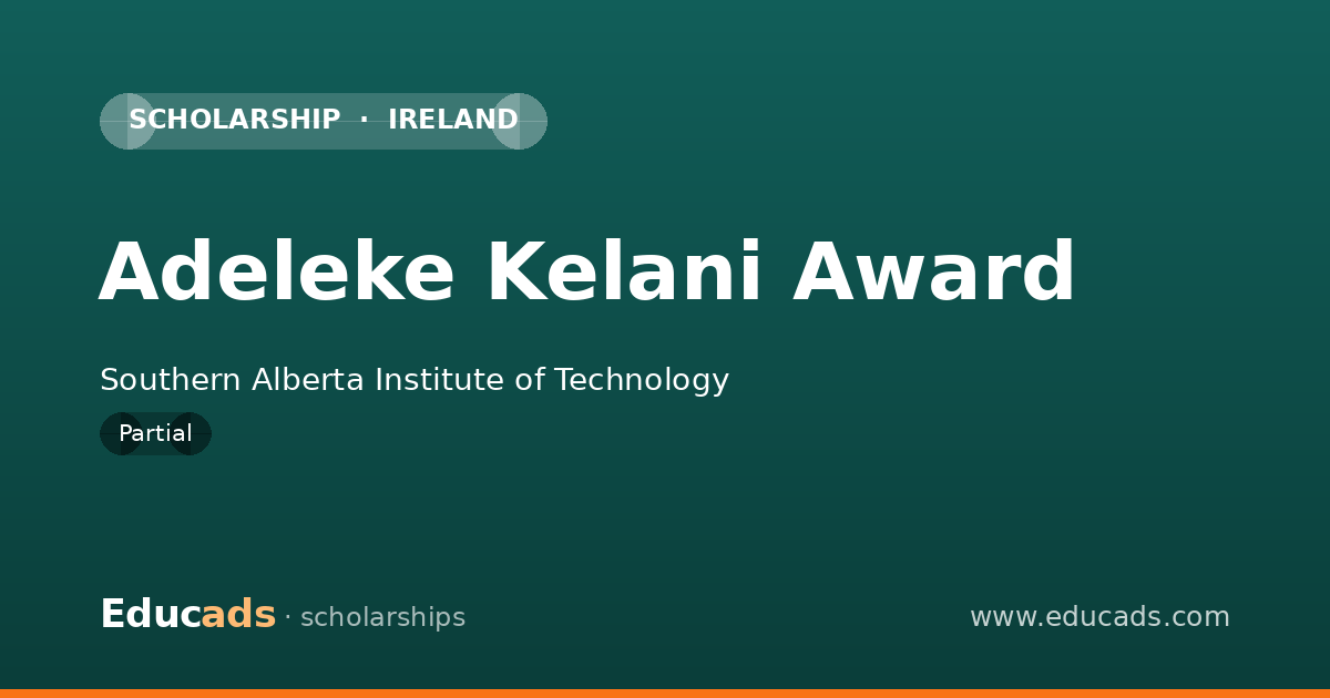Adeleke Kelani Award scholarship