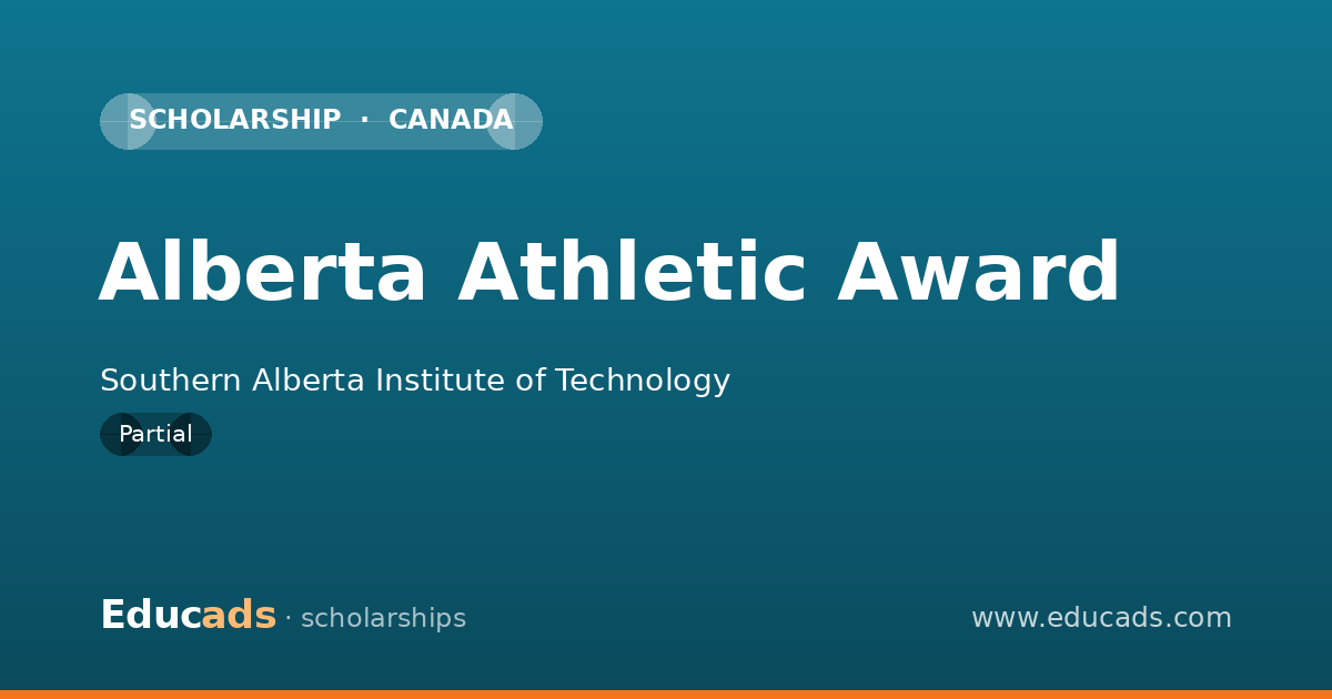 Alberta Athletic Award scholarship