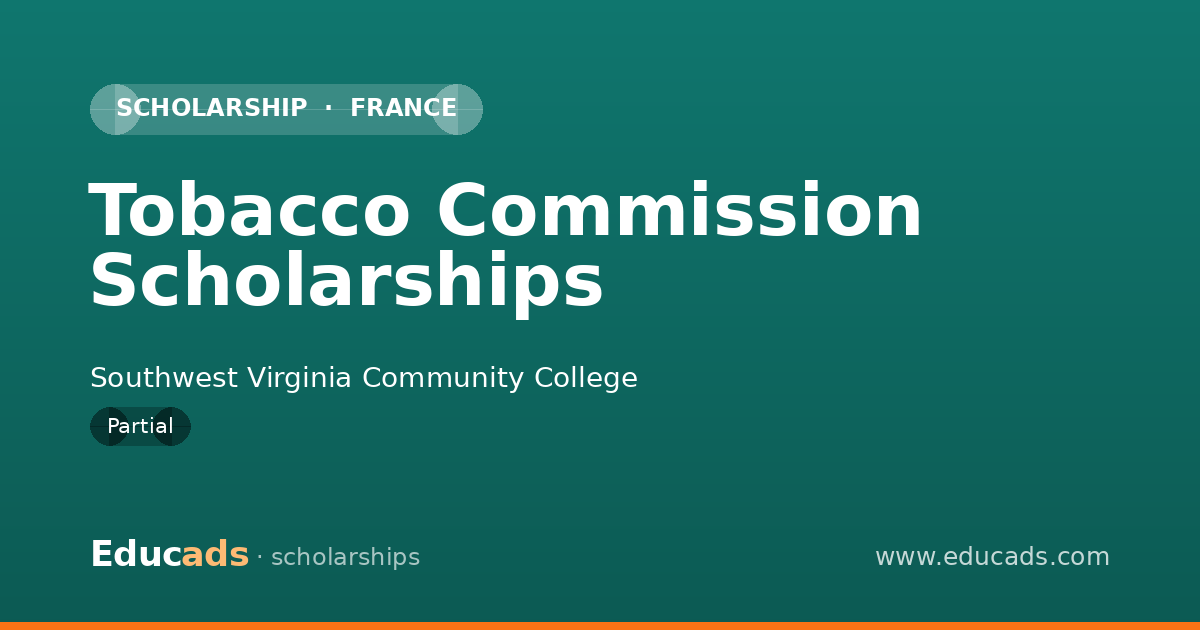 Tobacco Commission Scholarships scholarship