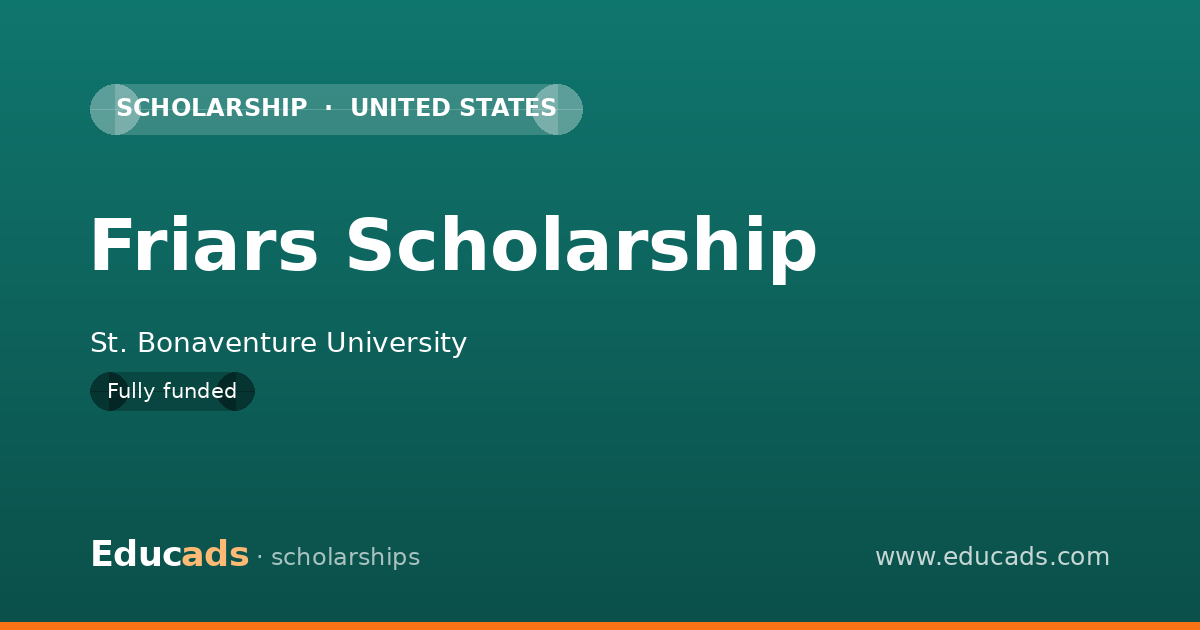 Friars Scholarship scholarship