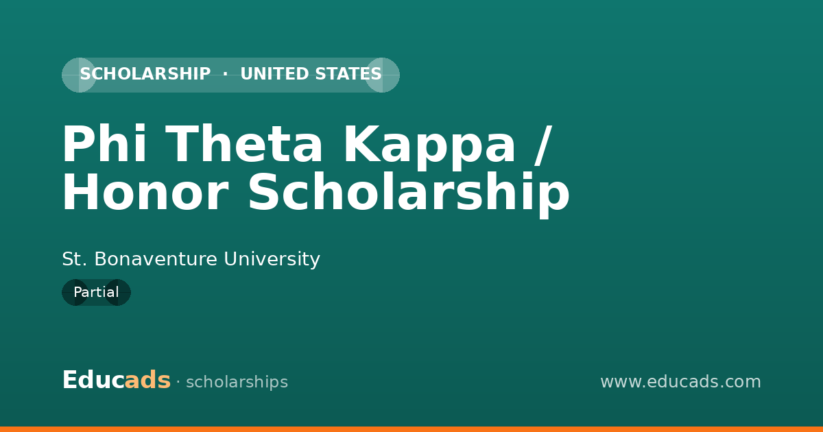 Phi Theta Kappa / Honor Scholarship scholarship