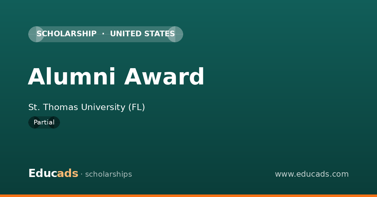 Alumni Award scholarship