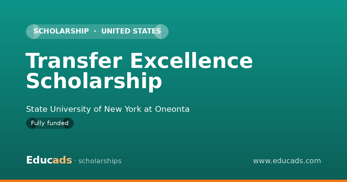 Transfer Excellence Scholarship scholarship