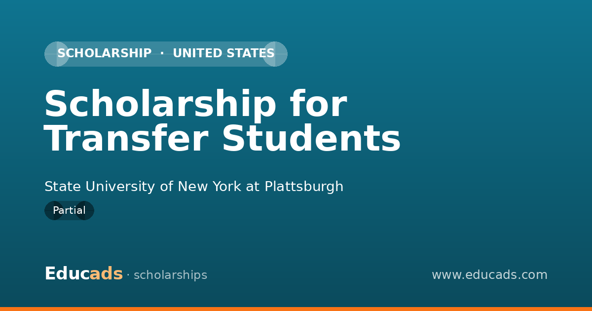 Scholarship for Transfer Students scholarship