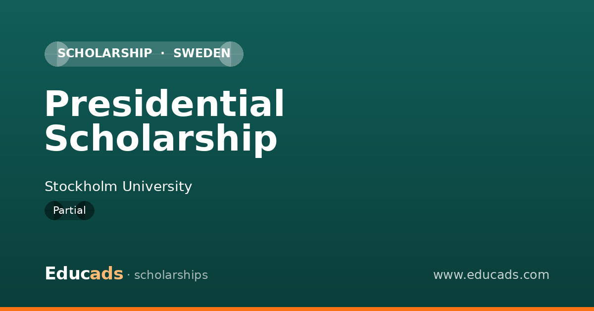 Presidential Scholarship scholarship