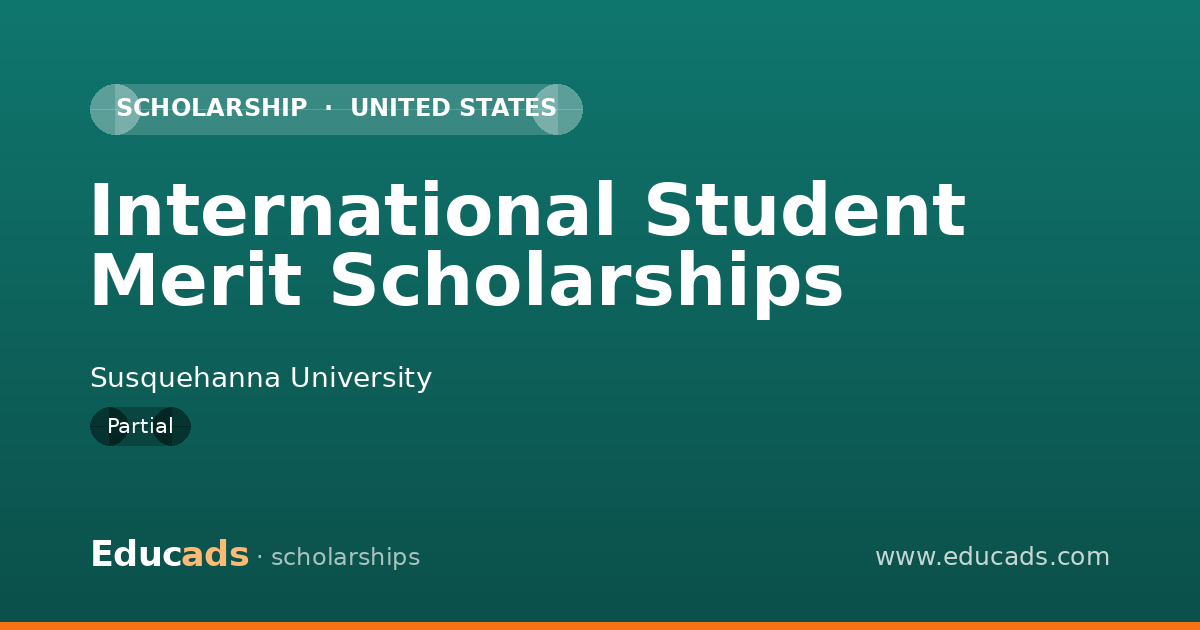 International Student Merit Scholarships scholarship