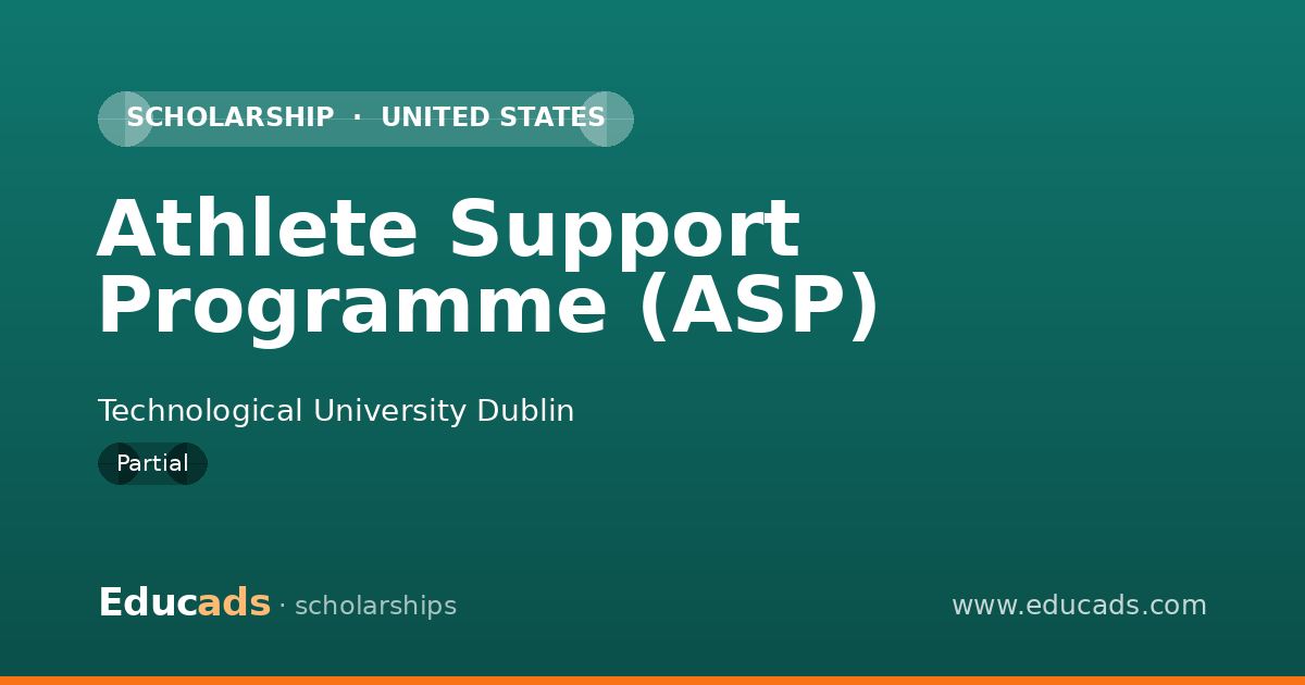 Athlete Support Programme (ASP) scholarship