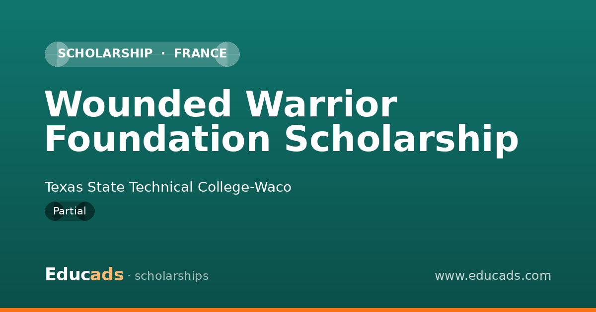 Wounded Warrior Foundation Scholarship scholarship