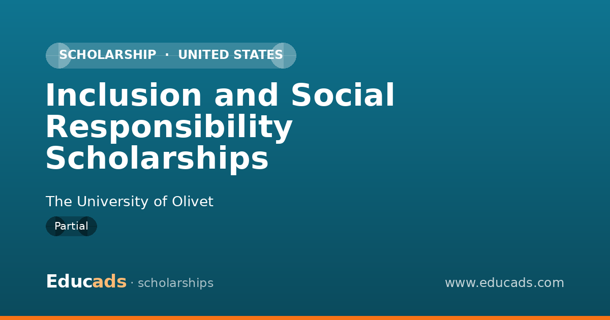Inclusion and Social Responsibility Scholarships scholarship