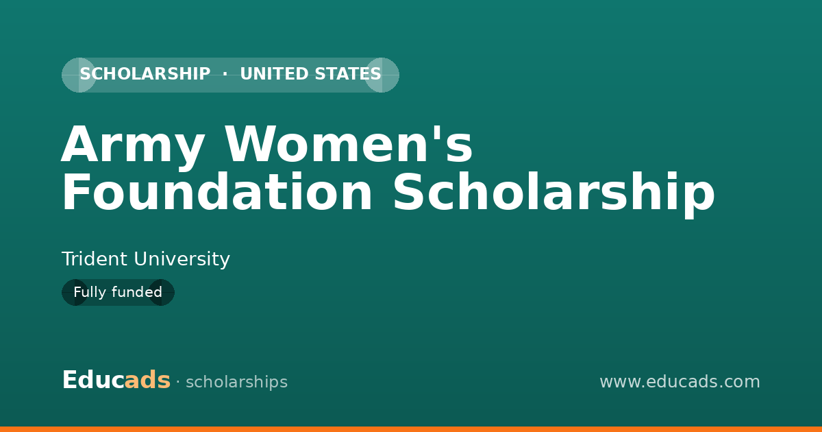 Army Women's Foundation Scholarship scholarship