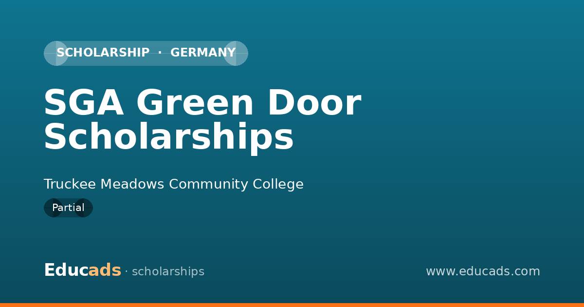SGA Green Door Scholarships scholarship