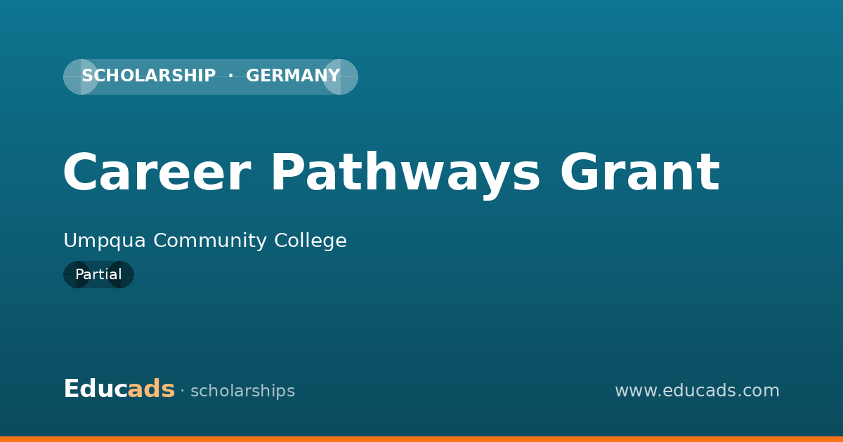 Career Pathways Grant scholarship