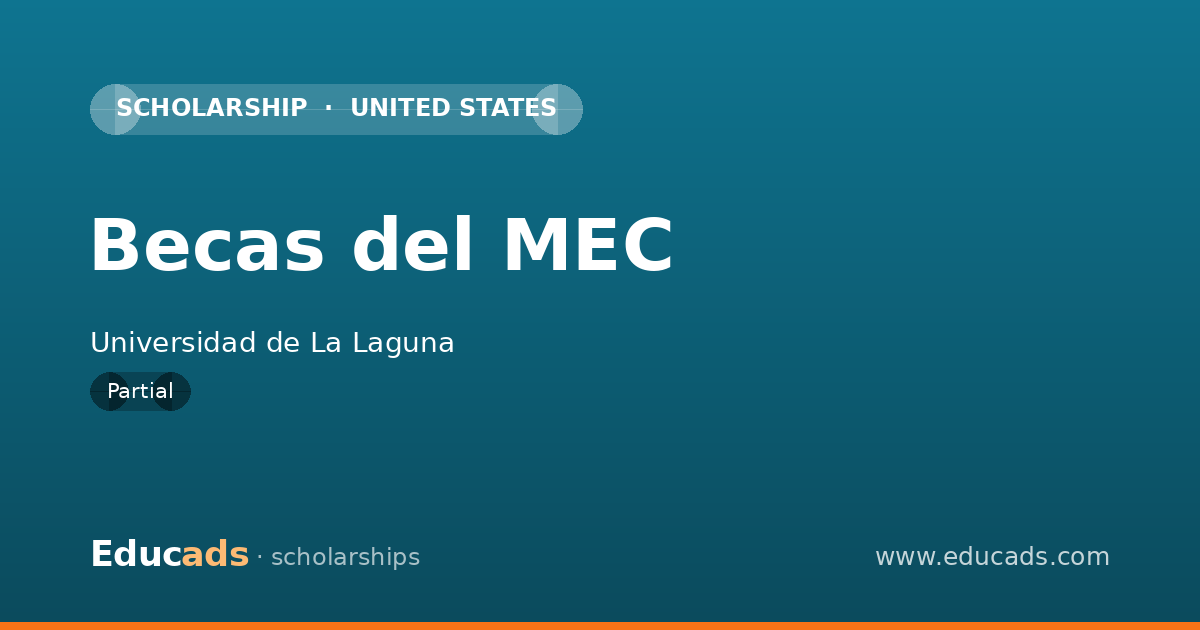 Becas del MEC scholarship
