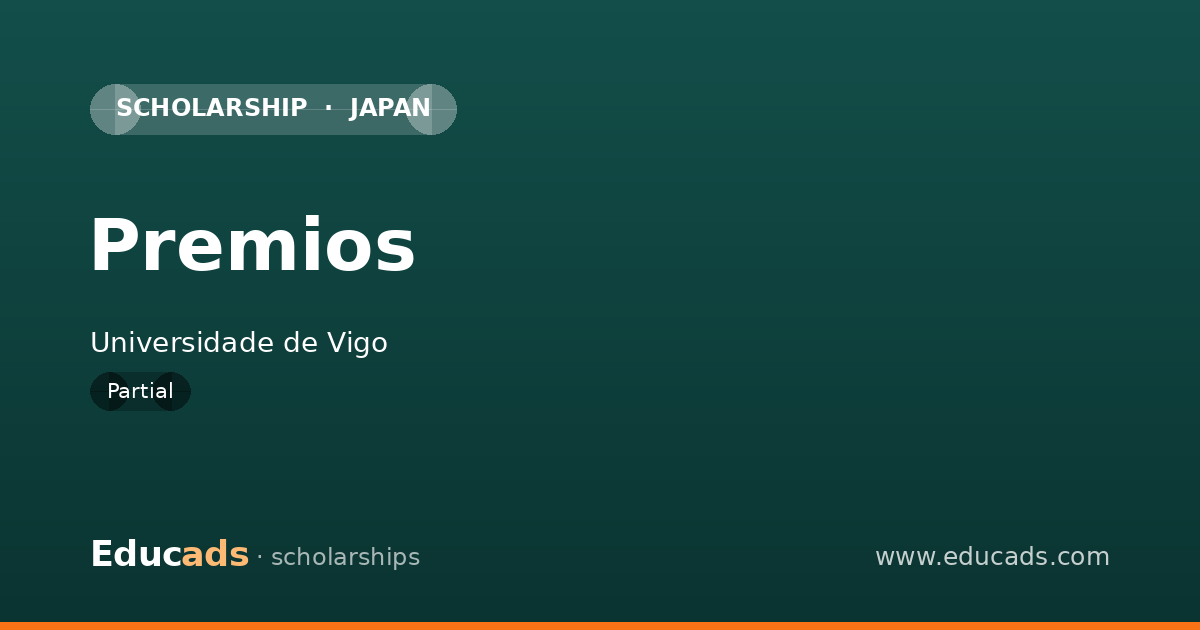 Premios scholarship