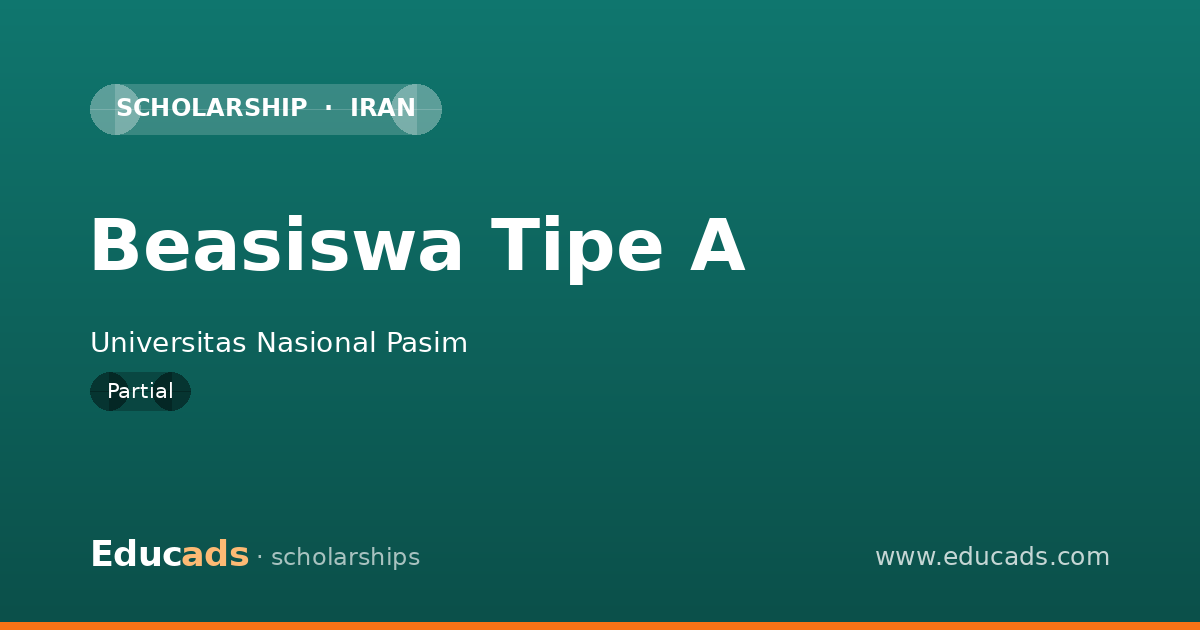 Beasiswa Tipe A scholarship