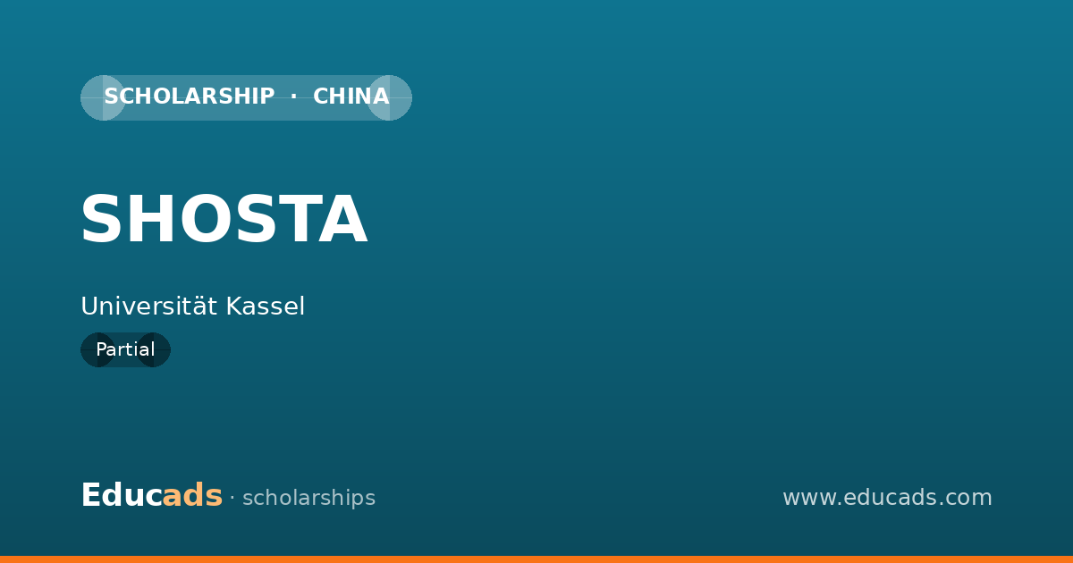 SHOSTA scholarship
