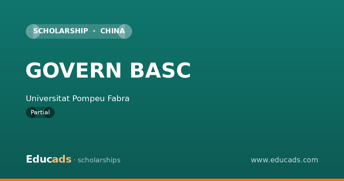 GOVERN BASC scholarship