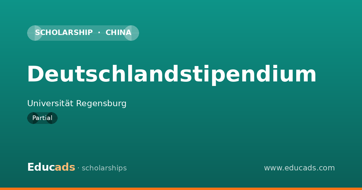 Deutschlandstipendium scholarship