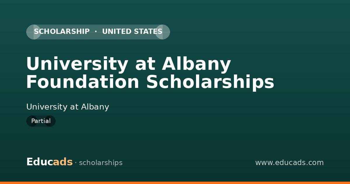 University at Albany Foundation Scholarships scholarship