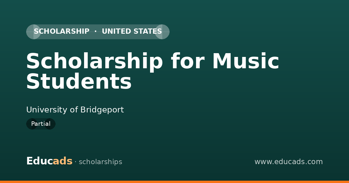 Scholarship for Music Students scholarship