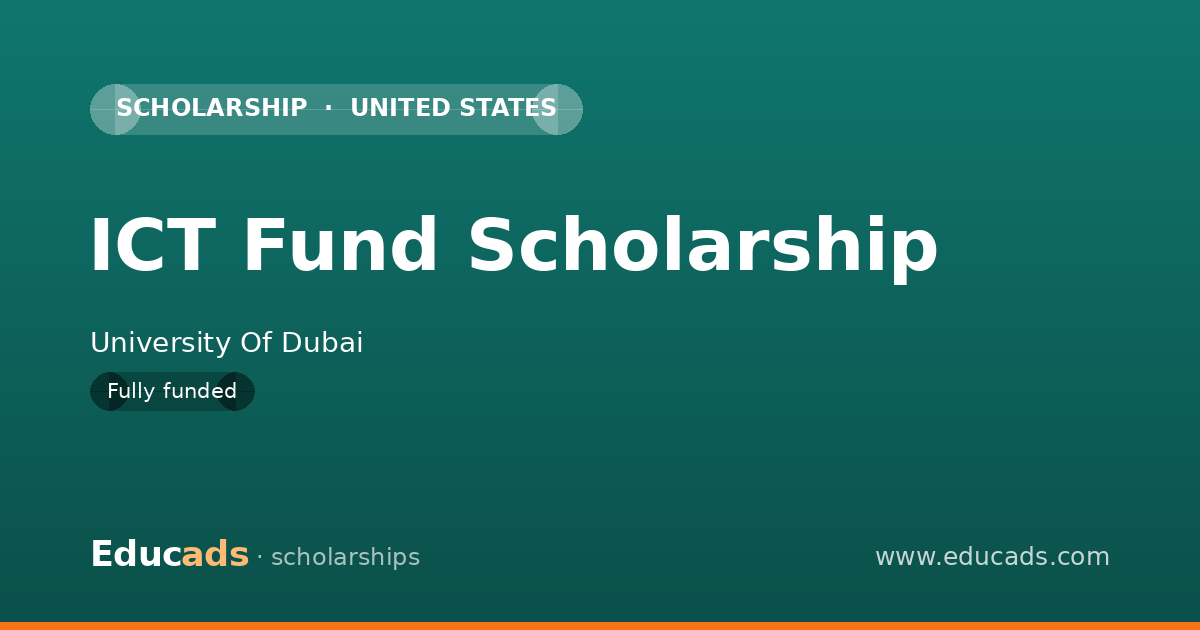 ICT Fund Scholarship scholarship