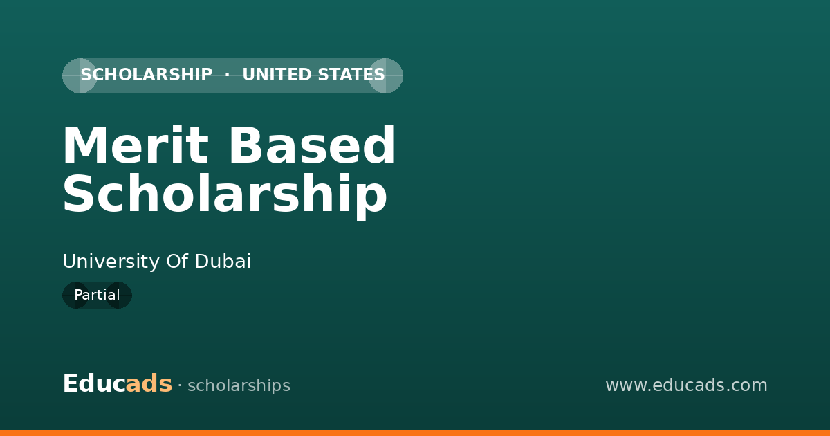 Merit Based Scholarship scholarship