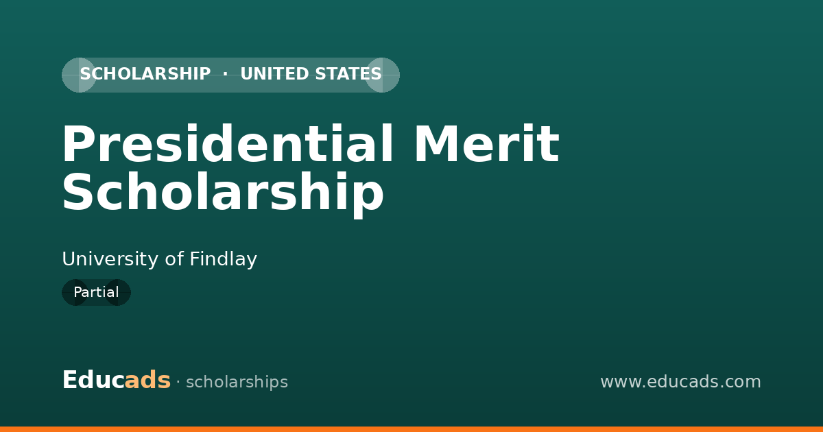Presidential Merit Scholarship scholarship