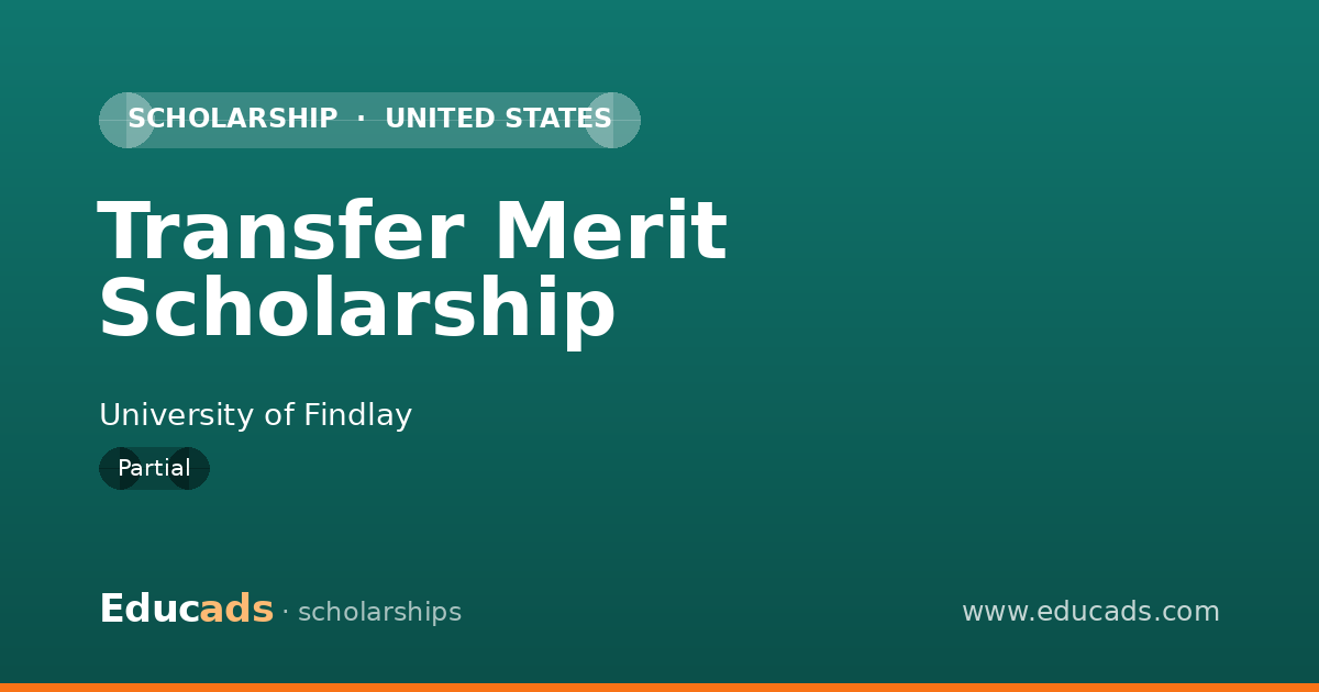 Transfer Merit Scholarship scholarship