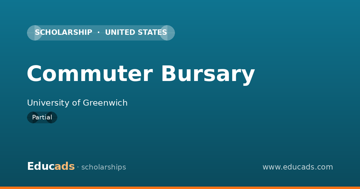 Commuter Bursary scholarship