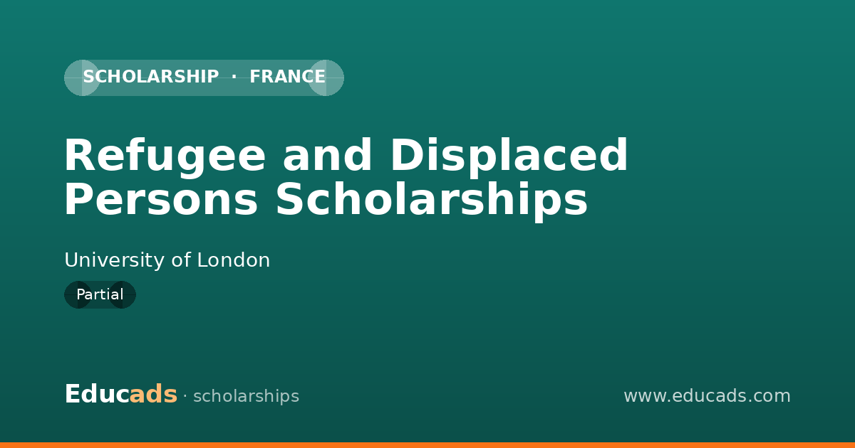 Refugee and Displaced Persons Scholarships scholarship
