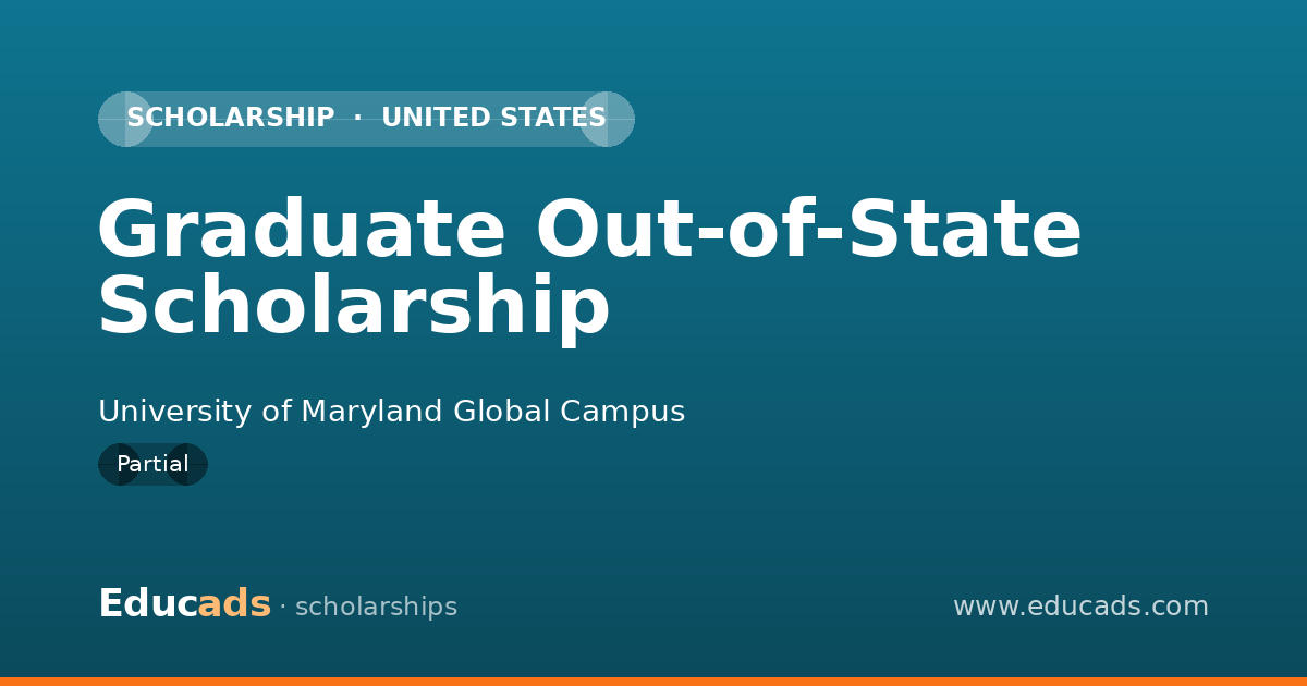 Graduate Out-of-State Scholarship scholarship