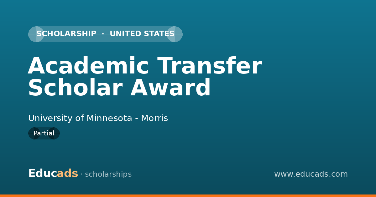 Academic Transfer Scholar Award scholarship
