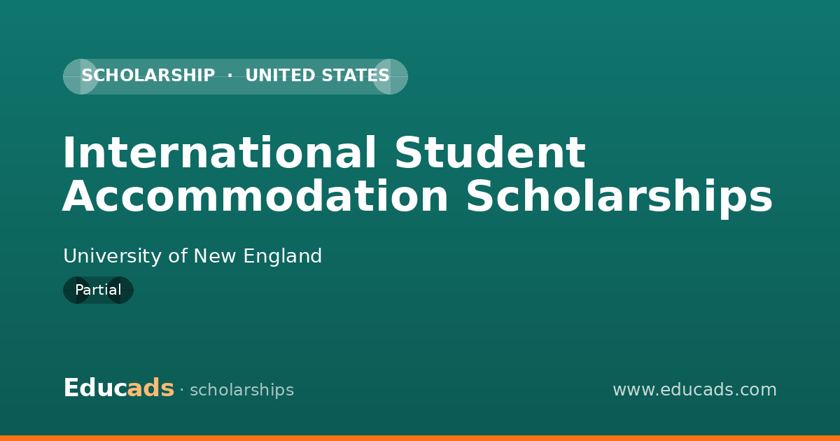 International Student Accommodation Scholarships scholarship