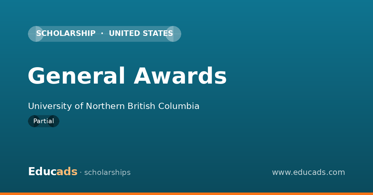 General Awards scholarship