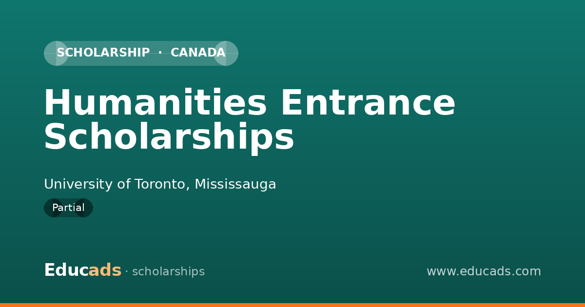 Humanities Entrance Scholarships scholarship