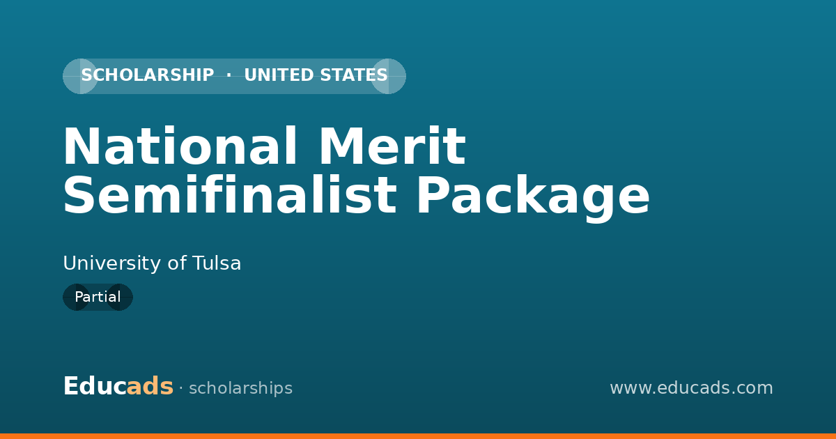 National Merit Semifinalist Package scholarship