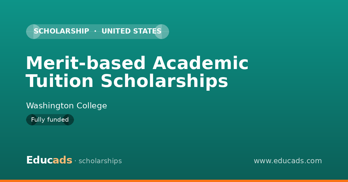 Merit-based Academic Tuition Scholarships scholarship