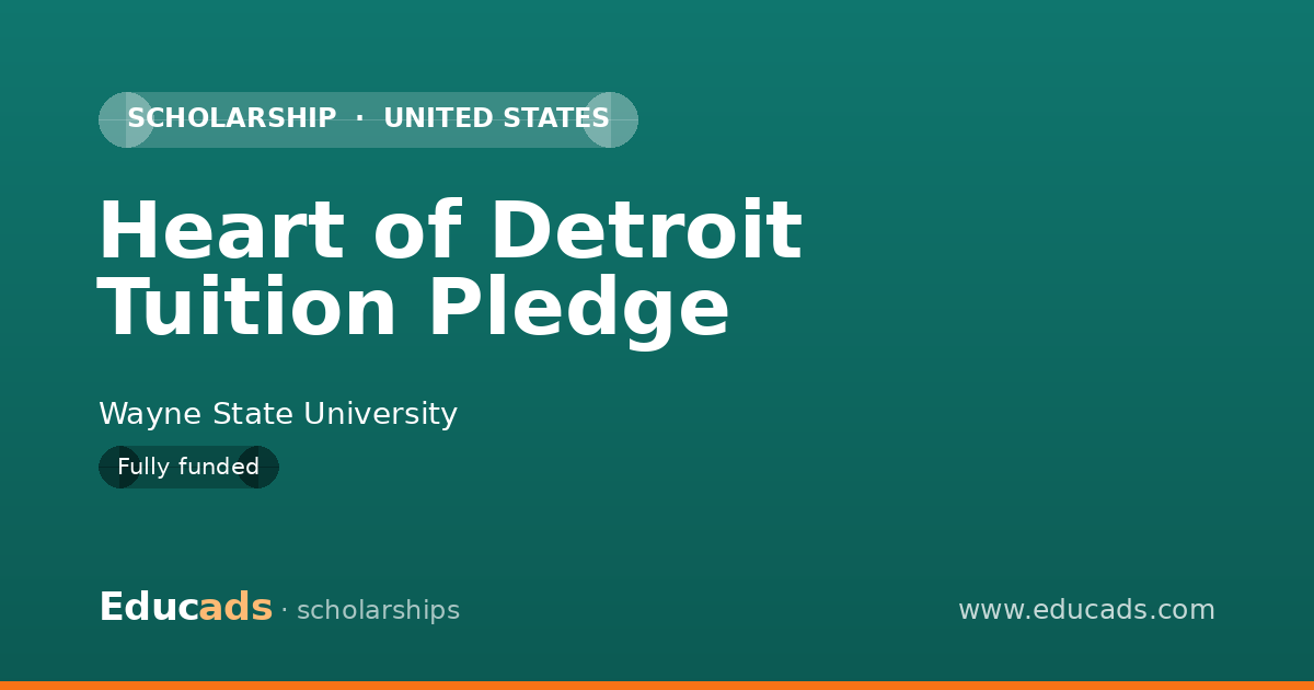 Heart of Detroit Tuition Pledge scholarship