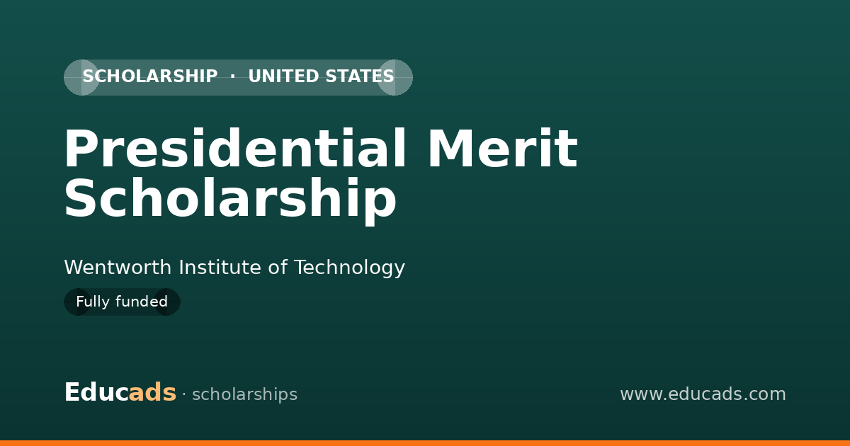 Presidential Merit Scholarship scholarship