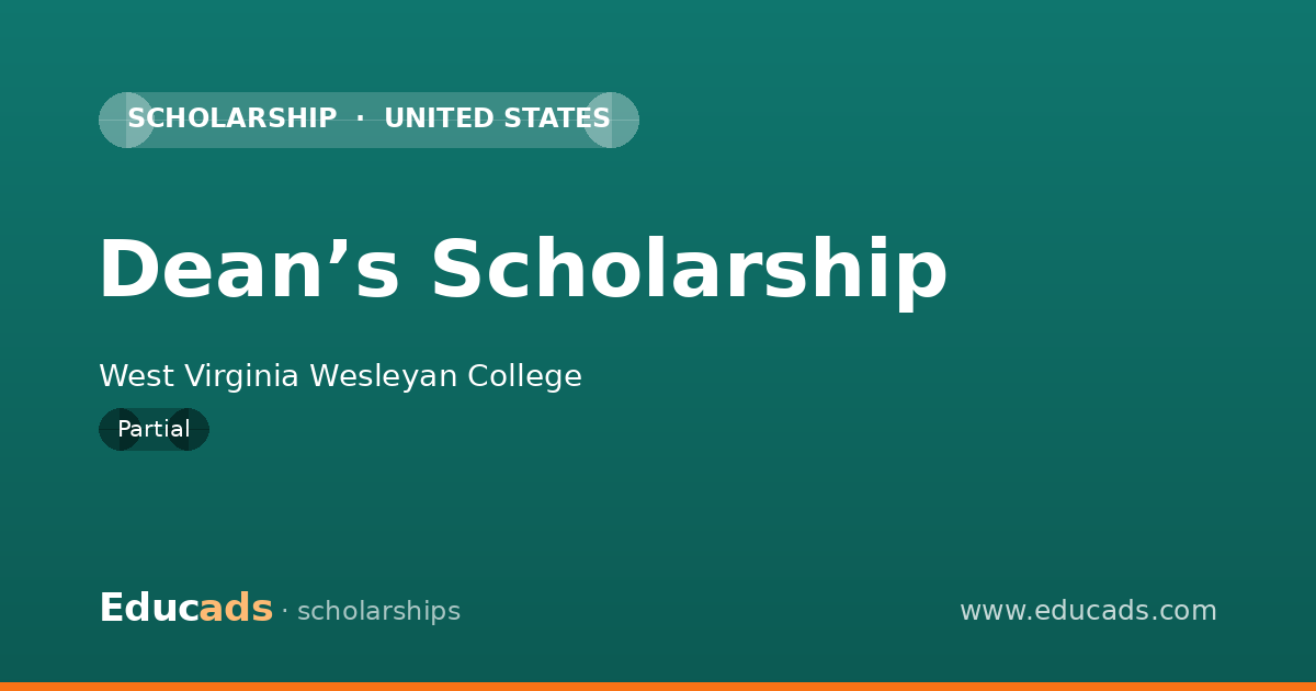 Dean’s Scholarship scholarship